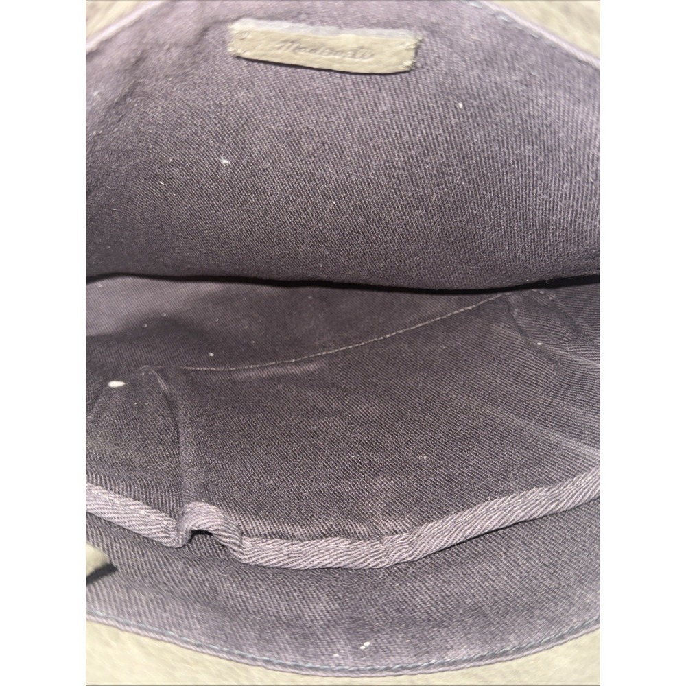 Madewell Zip-Top Transport Crossbody Nubuck - Deep Marsh - Replacement Strap - Picture 8 of 10